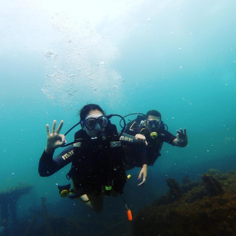 Paul'S Kitchenettes Da Praia & Nemo Dive, Centro De Mergulho Santa Cruz Cabralia Bagian luar foto