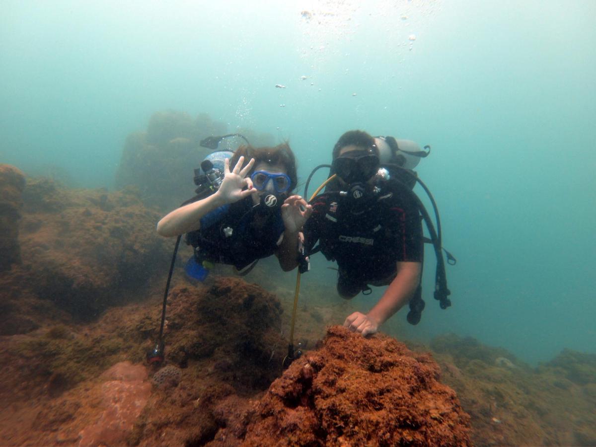 Paul'S Kitchenettes Da Praia & Nemo Dive, Centro De Mergulho Santa Cruz Cabralia Bagian luar foto